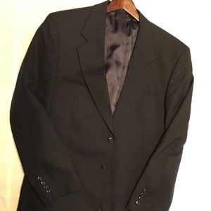 Jones NY, navy blue sportcoat.